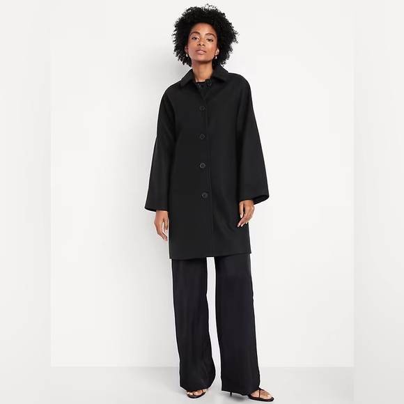 Old Navy Jackets & Blazers - Old Navy Relaxed Button-Front Coat SZ XL